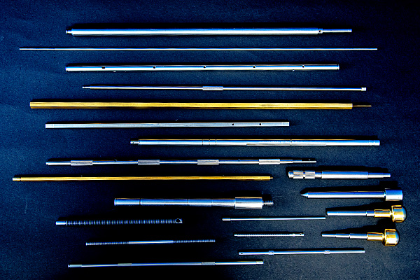 長尺シャフト加工の実績多数